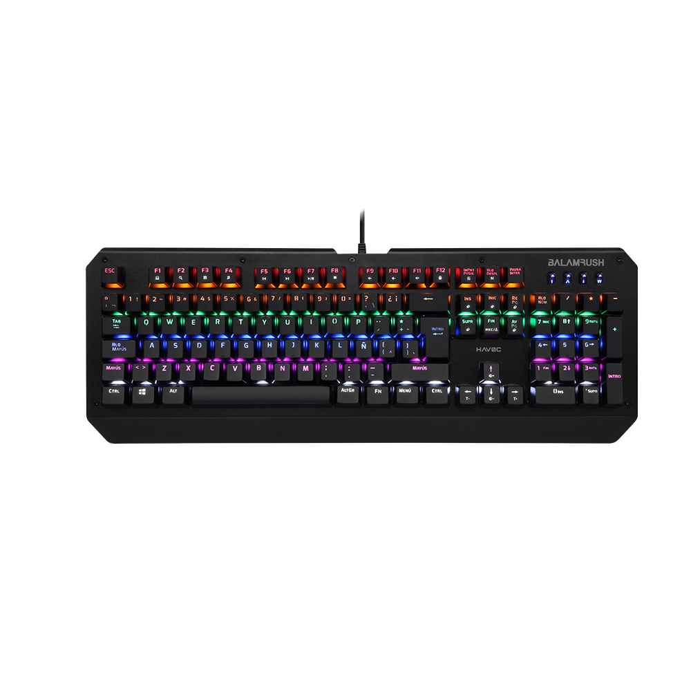Teclado Gaming Havoc Balam Rush  Retroilumina Balam Rush BR-929660